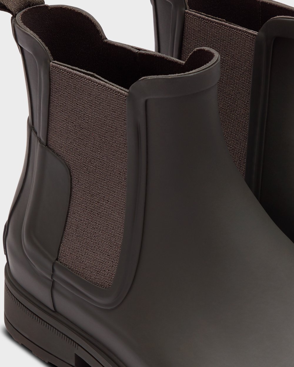 Chelsea Boots Herr - Hunter Refined Slim Fit - Mörk Grå - 629530-XLB